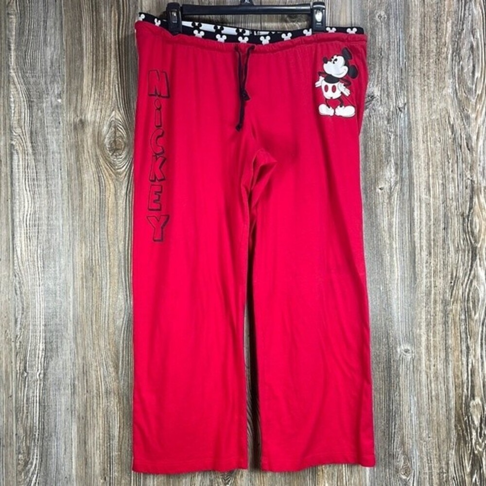 Disney Youth Girls Mickey Mouse Sleep Pants Size Large 12/14